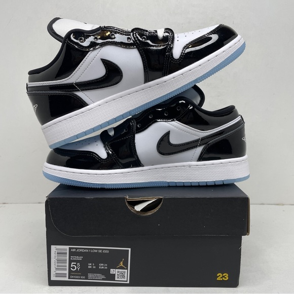 Nike Air Jordan 1 Retro Low GS SE “Concord/Space Jam” 2023 - Picture 3 of 4